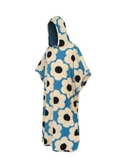 Regatta Blue Orla Kiely Towelling II Robe - Image 6 of 7