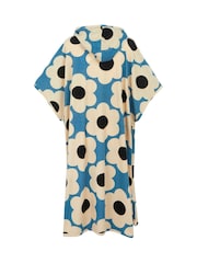 Regatta Blue Orla Kiely Towelling II Robe - Image 7 of 7