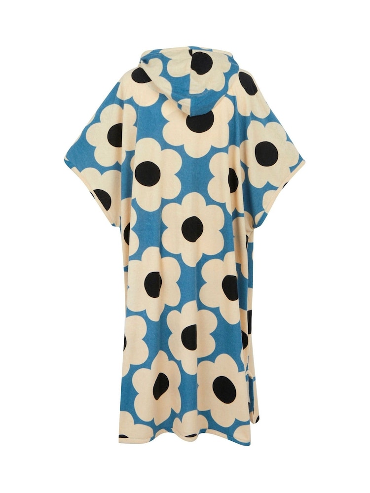Regatta Blue Orla Kiely Towelling II Robe - Image 7 of 7