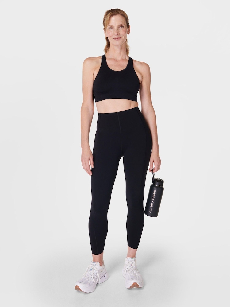Sweaty Betty Black 7/8 Length Power UltraSculpt 7/8 High Waist Leggings - Image 10 of 14