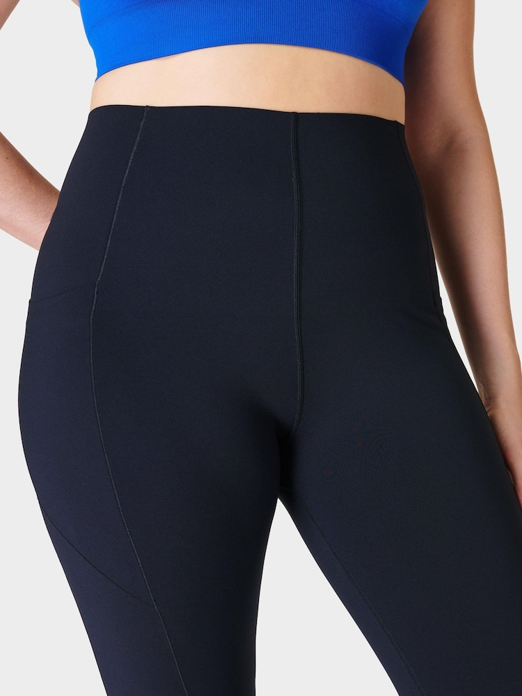 Sweaty Betty Black 7/8 Length Power UltraSculpt 7/8 High Waist Leggings - Image 7 of 14