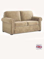 Jay-Be Cosy Chenille Dreamy Cream Heritage 2 Seater Sofa Bed - Image 2 of 6