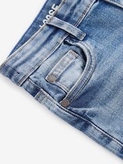 Blue Acid Wash Loose Fit Stretch Jeans (3-17yrs) - Image 3 of 4