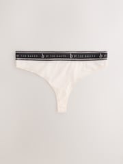 B By Ted Baker Multi Cotton Knickers 3 Pack - Image 4 of 4