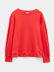 Rot - Hush Emily – Top aus 100 % Baumwolljersey mit Puffärmel - Bild 5 von 5