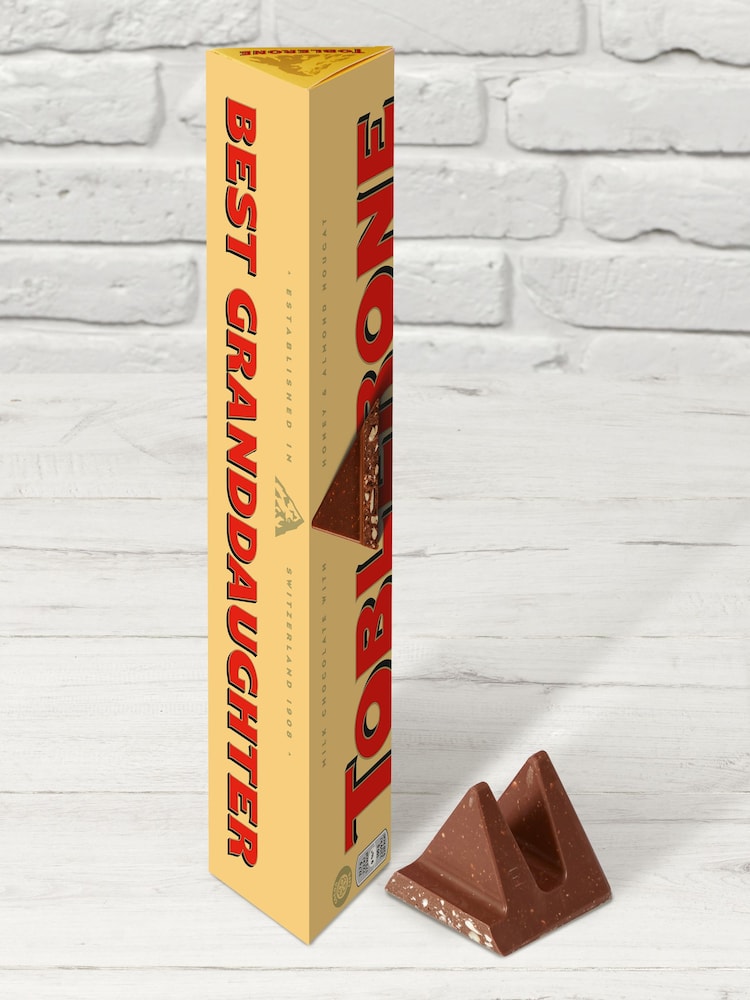 Toblerone Chocolate 360G Best Granddaughter Bar - Image 1 of 2 Toblerone Chocolate 360G Best Granddaughter Bar - Image 1 of 2