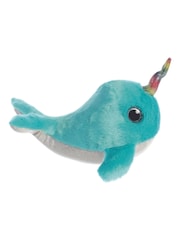 Aurora World Sparkle Tales Coral Narwhal Plush Toy - Image 2 of 2
