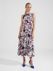 Hobbs Multi Petite Petite Carly Dress - Image 1 of 4
