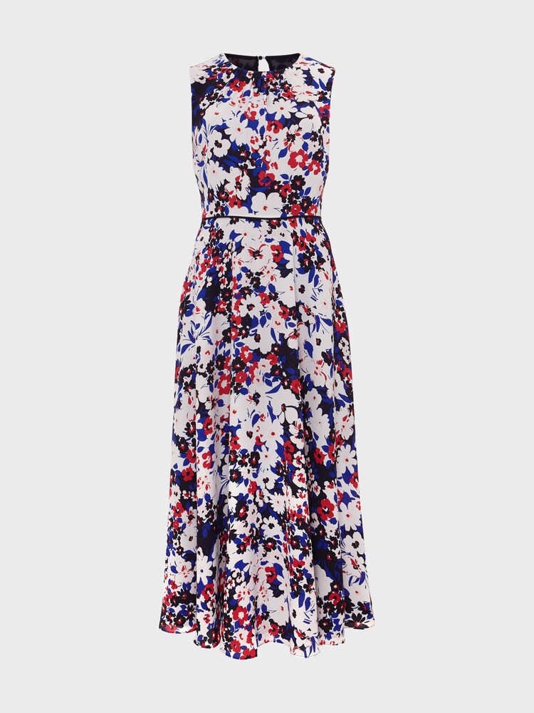 Hobbs Multi Petite Petite Carly Dress - Image 4 of 4