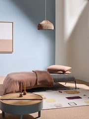 MADE.COM Grey Marl Pax Boucle Knox 2 Seater Sofa Bed - Image 2 of 6
