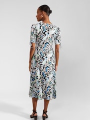 Hobbs Black Petite Jersey Charlotte Dress - Image 2 of 4