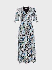 Hobbs Black Petite Jersey Charlotte Dress - Image 4 of 4