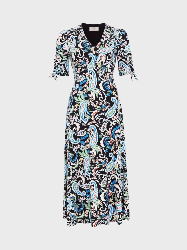 Hobbs Black Petite Jersey Charlotte Dress - Image 4 of 4