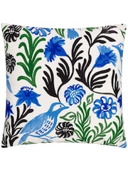 Furn Blue Aljento Trending Floral Outdoor Cushion - Image 1 of 4