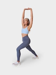 Sweaty Betty Endless Blue Full Length Power UltraSculpt High Waist Workout Leggings - Image 1 of 8