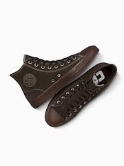 Converse Brown Suede Chuck Taylor All Star Pro Trainers - Image 10 of 16