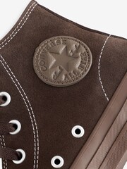Converse Brown Suede Chuck Taylor All Star Pro Trainers - Image 13 of 16