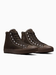 Converse Brown Suede Chuck Taylor All Star Pro Trainers - Image 5 of 16