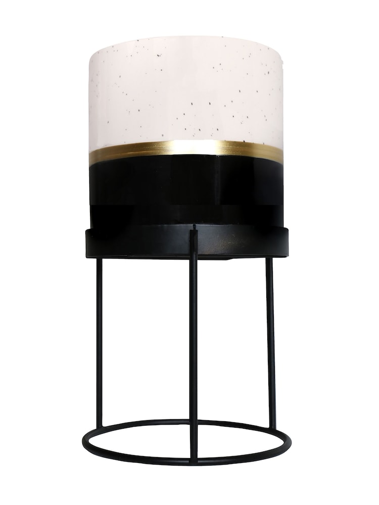Portico Designs The Urban Gardener Small Ceramic Plant Pot with Stand - Image 1 of 5