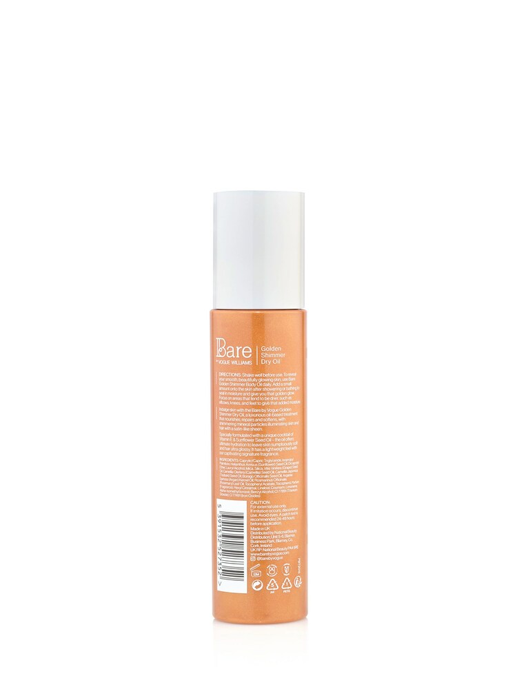 Bare By Vogue Golden Shimmer Dry Oil 150ml - Image 2 of 5