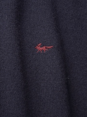 Aubin Eastbourne V-Neck Merino Wool Jumper - Image 8 of 8