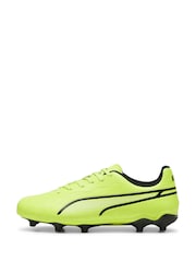 Puma Green Unisex Kids King Match Football Boots - Image 2 of 5