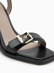 AllSaints Black Pamela Sandals - Image 6 of 6