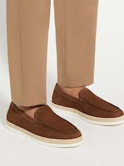 Dune London Brown Bountii Detail Classic Espadrilles - Image 1 of 7