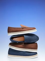 Dune London Brown Bountii Detail Classic Espadrilles - Image 3 of 7