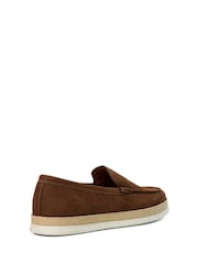 Dune London Brown Bountii Detail Classic Espadrilles - Image 6 of 7