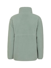 Mountain Warehouse Green Cosy Maternity Borg Half-Zip Fleece - Image 5 of 5