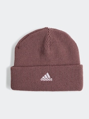 adidas Dark Purple Beanie Winter Hat - Image 1 of 4