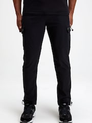 Zavetti Canada Black Daratini Woven Cargo Trousers - Image 2 of 6