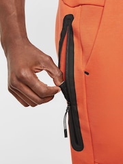 Oranžová - Funkčné flaušové tepláky Nike - Obrázok 6 z 8