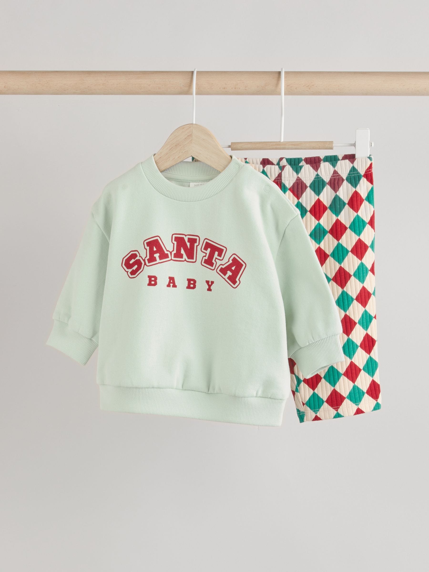 Santa baby sweatshirt outlet