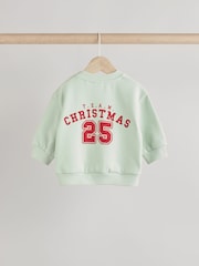 Bright Santa Baby Christmas Cosy Sweatshirt and Joggers Set (0mths-2yrs) - Image 6 of 14