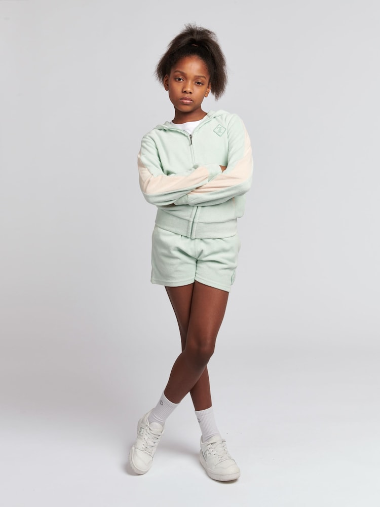 Juicy Couture Kapuzenjacke aus Frottee mit Reißverschluss - Bild 4 von 4