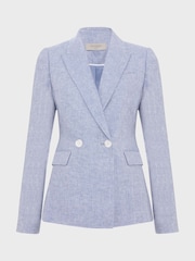 Hobbs Blue Adina Jacket - Image 9 of 9