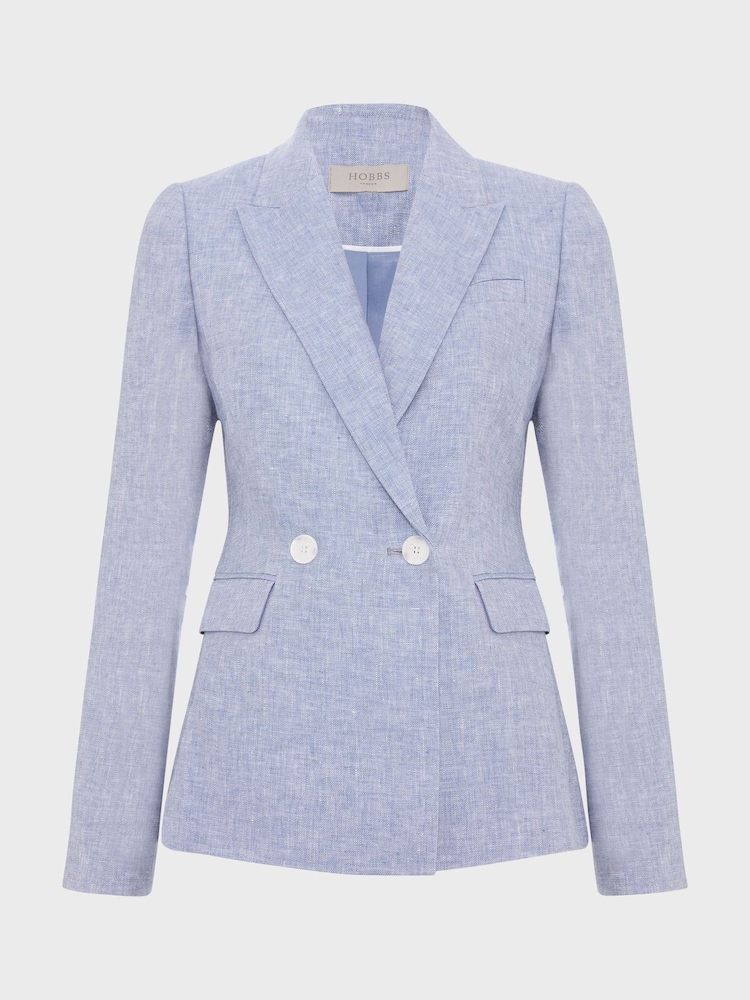 Hobbs Blue Adina Jacket - Image 9 of 9