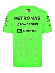 Fanatics Green Mercedes AMG Petronas F1 2024 Team Set Up T-Shirt - Image 3 of 3