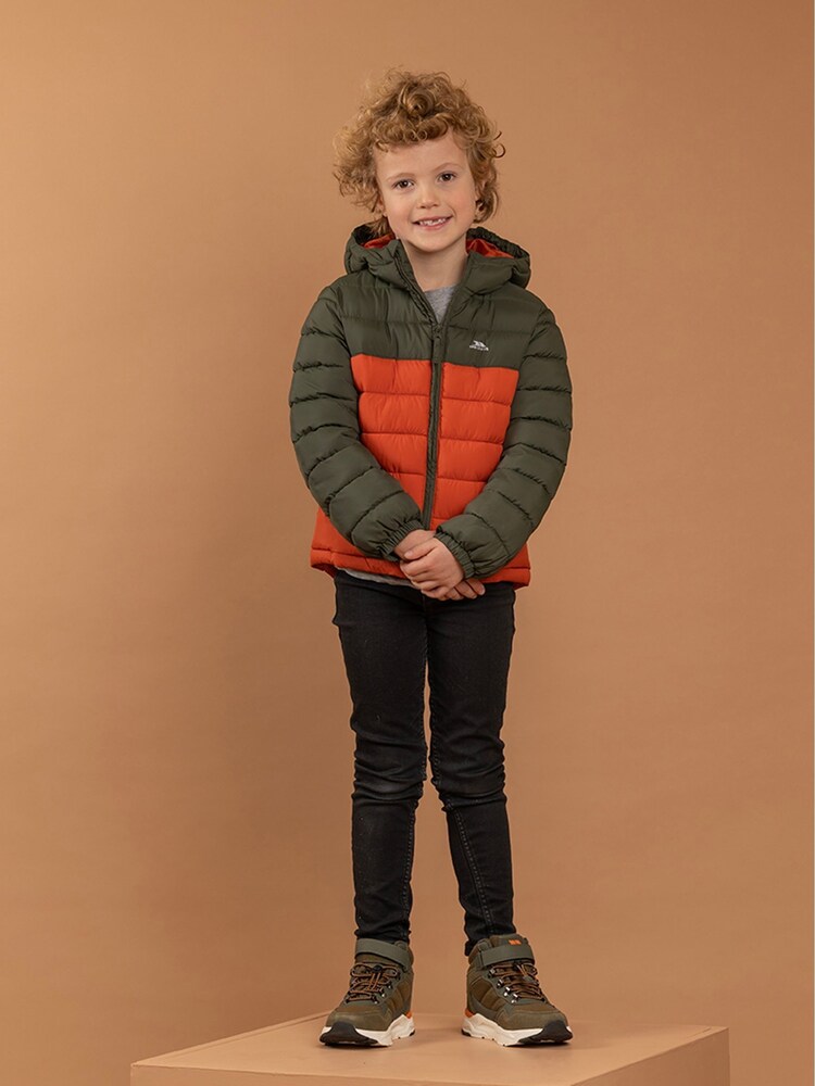 Trespass Kids Green Oskar Padded Jacket - Image 2 of 6