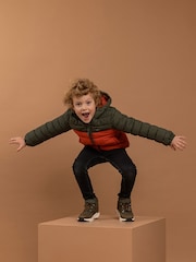 Trespass Kids Green Oskar Padded Jacket - Image 3 of 6