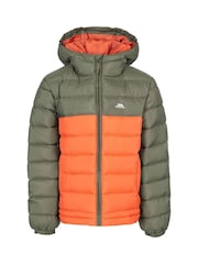 Trespass Kids Green Oskar Padded Jacket - Image 5 of 6