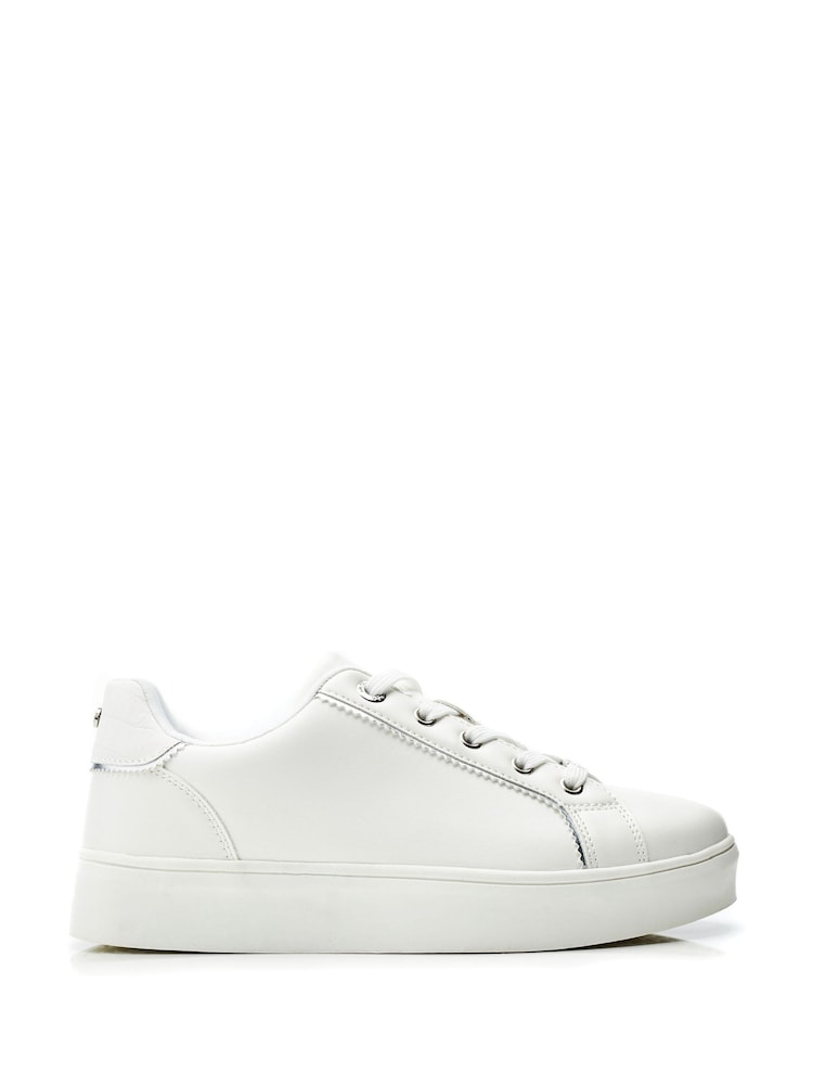 Moda in Pelle Belammy Scalloped Detail Trainers - Image 1 of 4