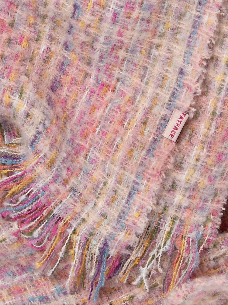 FatFace Penny Multi Check Scarf - Image 2 of 2