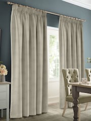 Sophie Allport Duck Egg Blue Vector Strawberry Made to Measure 100% Cotton Curtains - Image 2 of 6