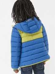 FatFace Harry Cobalt Blue Hooded Padded Jacket - Image 2 of 8