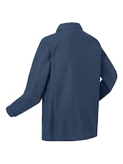 Regatta Blue 100% Cotton Jayden Cargo Shacket - Image 7 of 7