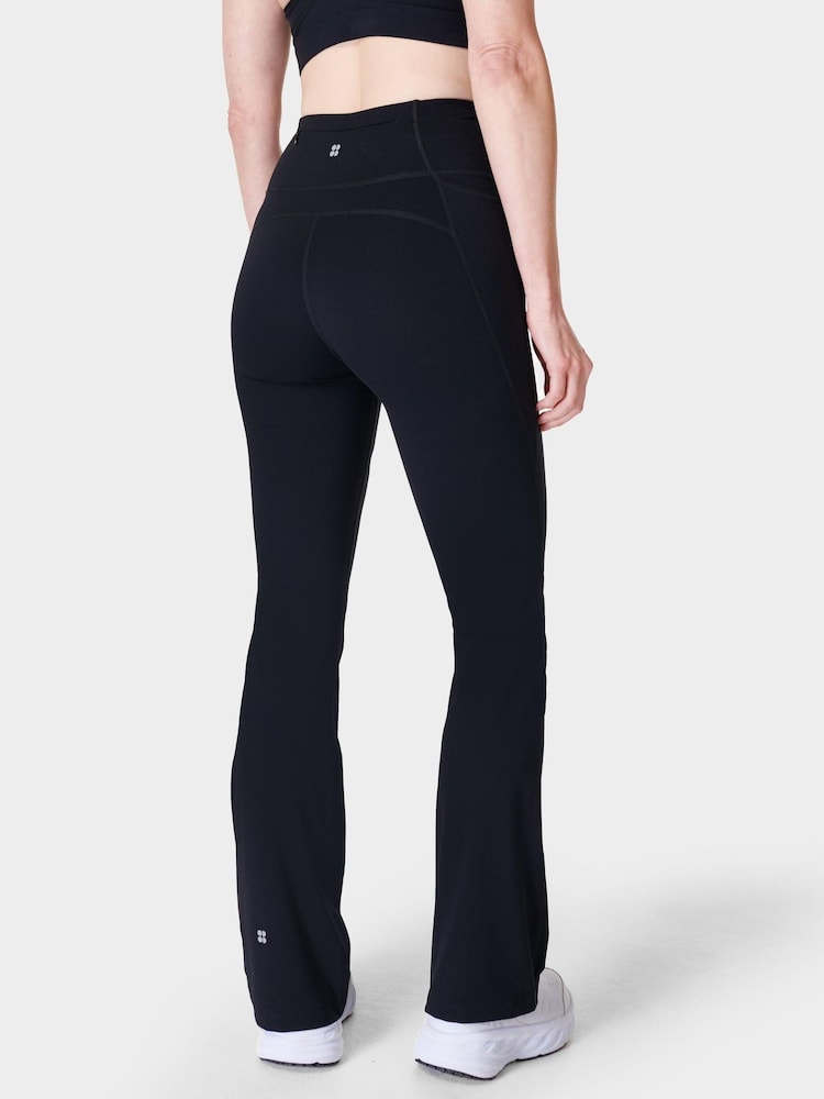 Sweaty Betty Black 30 inch inside seam Power Workout Boot Cut Leggings - Image 2 of 10