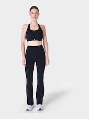 Sweaty Betty Black 30 inch inside seam Power Workout Boot Cut Leggings - Image 3 of 10